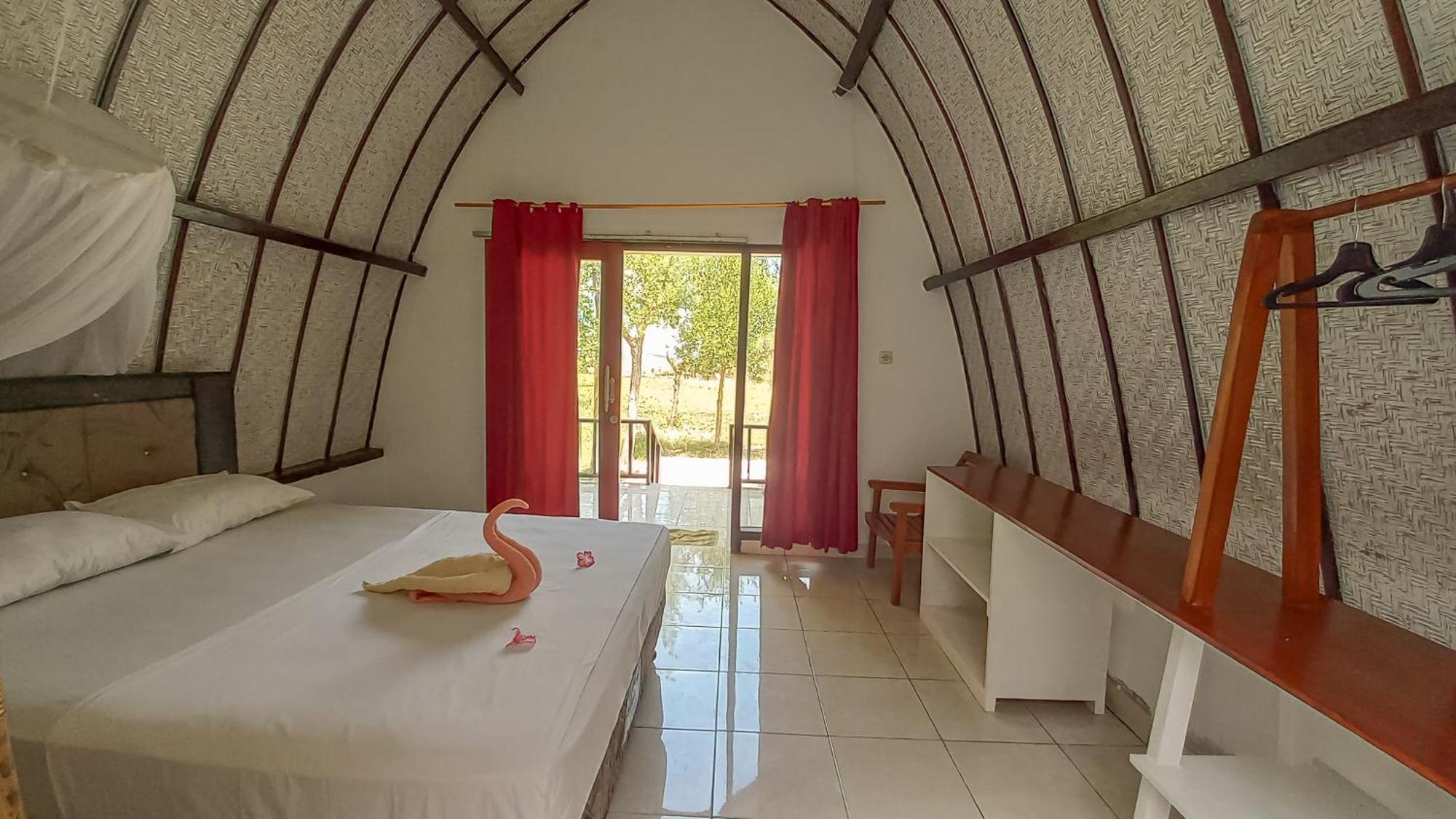 Nusa Indah Bungalows Gili Air Rum bild